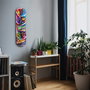 Wallity Colorful Sneakers Pintura Decorativa de Vidrio Templado